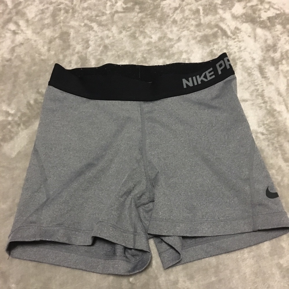 Nike pro grey spandex